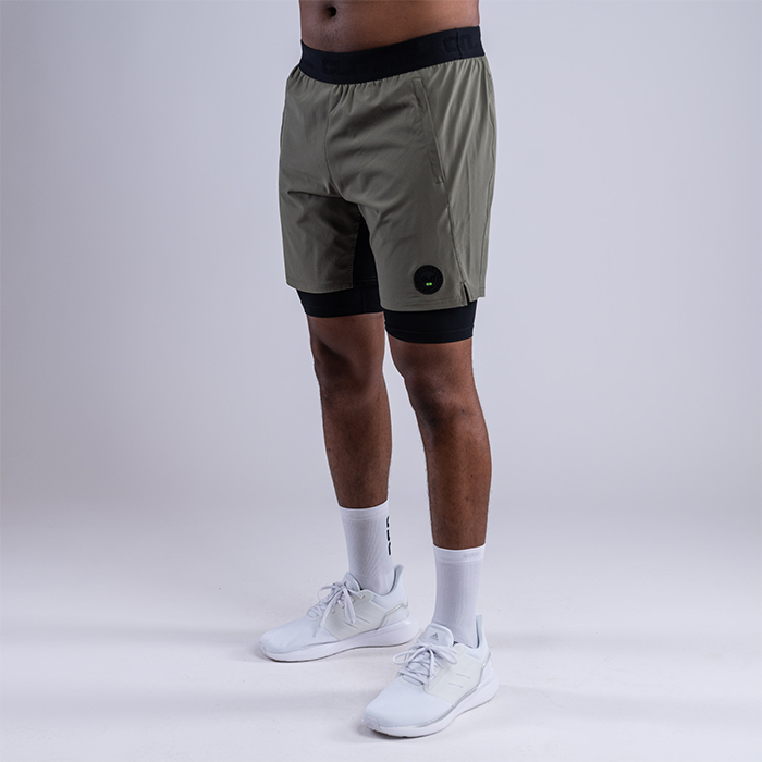 CLN Rep 2 in 1 Shorts, Dusty Olive