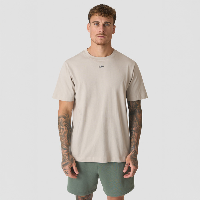 Everyday Bomulls T‑skjorte Lys Gr&aring;