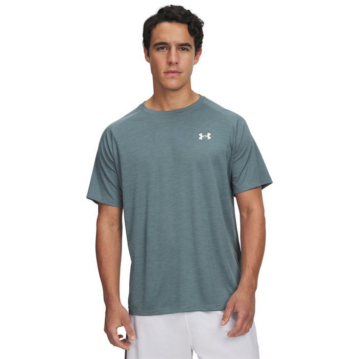 Tech Textured T-shirt Bl&aring;