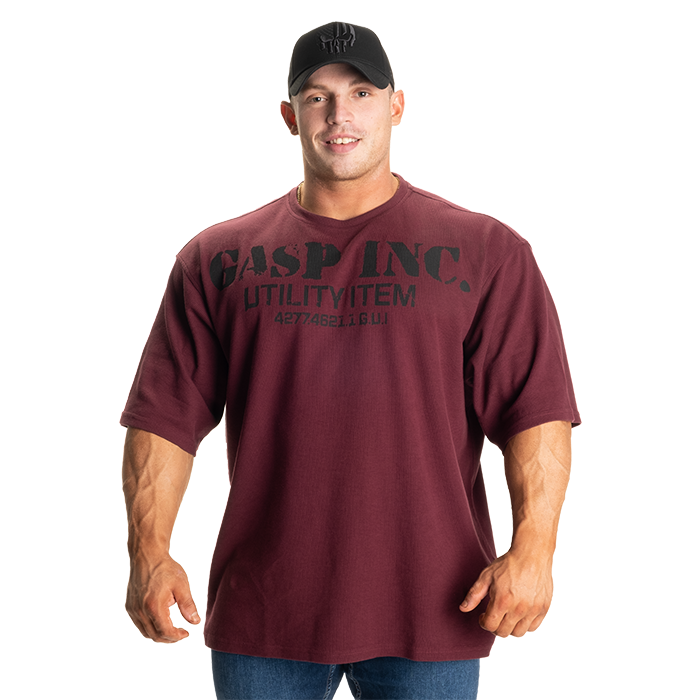Iron Thermal Tee, Maroon