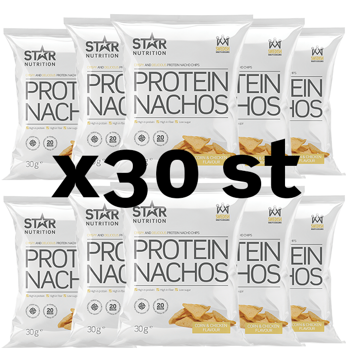 30 x Protein Nachos, 30g, BIG BUY