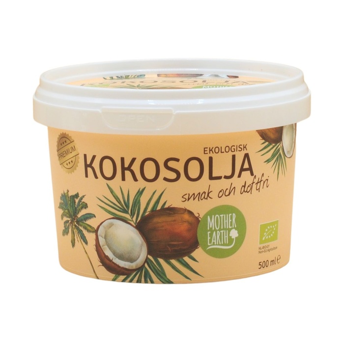 Økologisk Kokosolje Nøytral Smak & Lukt 500 ml