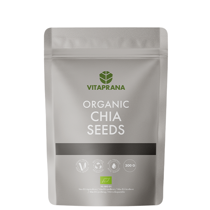 Vitaprana Økologiske Chiafrø 300 g