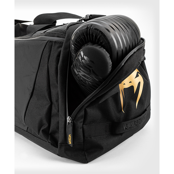 Venum Trainer Lite Evo Sports Bag, Black/Gold