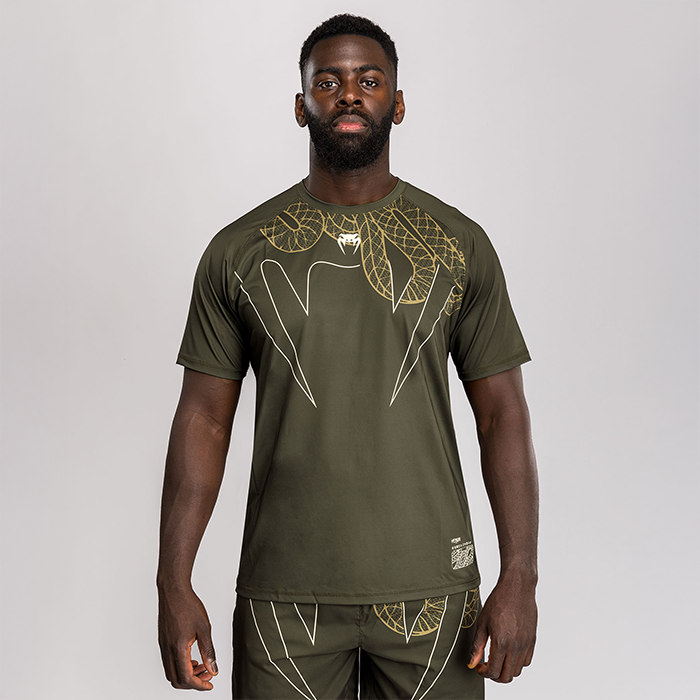 Serpenti Dry Tech T-skjorte Khaki Bronse Ivory