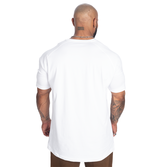 1982 Raglan T‑Skjorte Hvit Beige