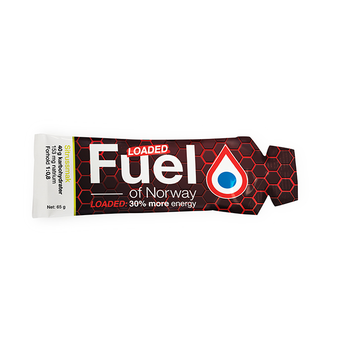Fuel Of Norway Loaded Fuel Sitrus Energigel 20 stk