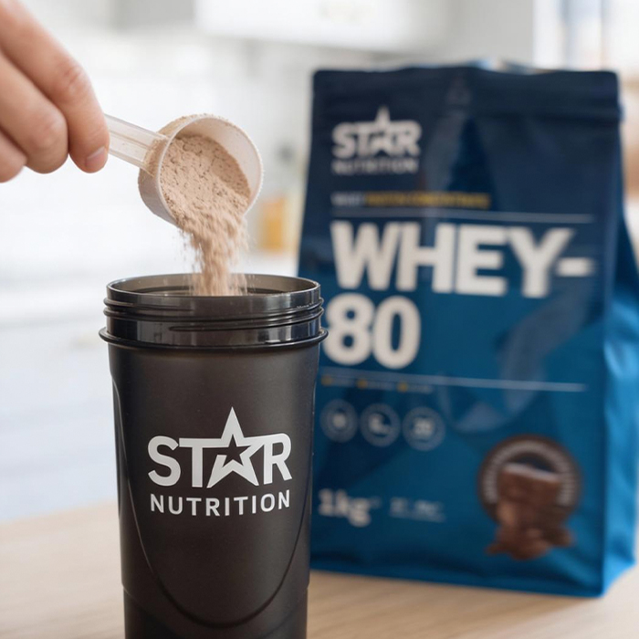 Whey-80 Myseprotein 1 kg Double Rich Chocolate