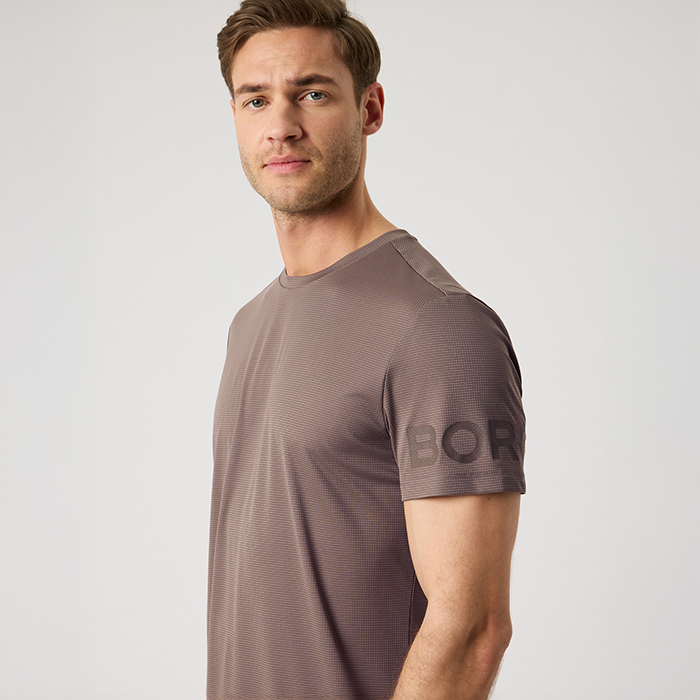 Light T‑skjorte Brun