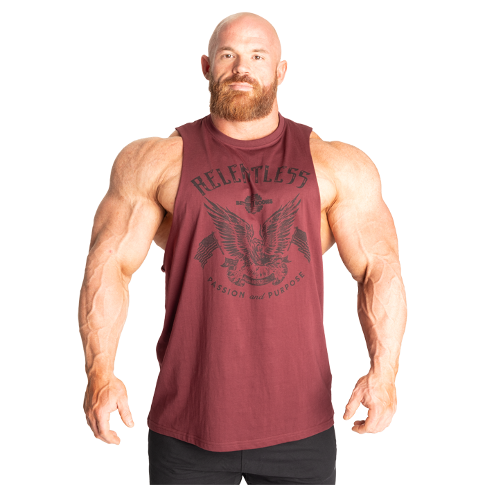 Relentless Cut Out T‑Skjorte Rød