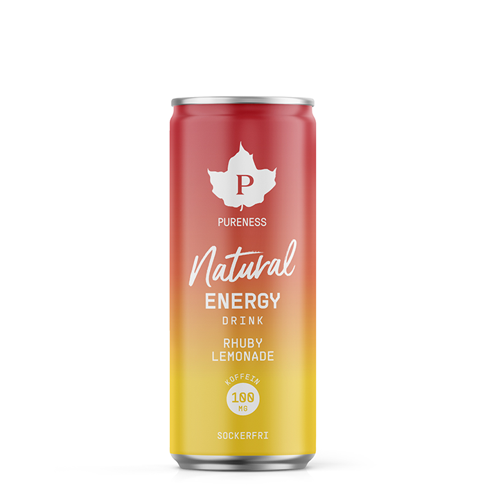 Bilde av Natural Energy Drink Rhuby Lemonade 330 Ml