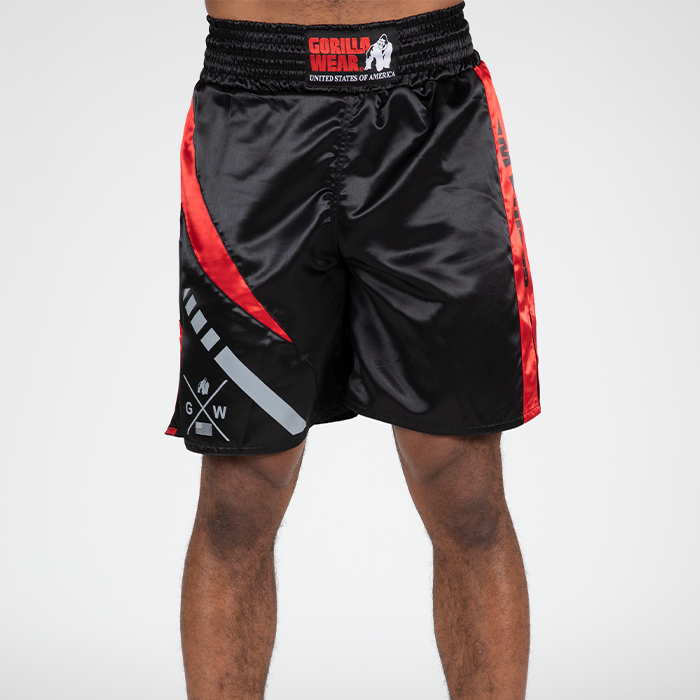 Bilde av Hornell Boxing Shorts, Black/red