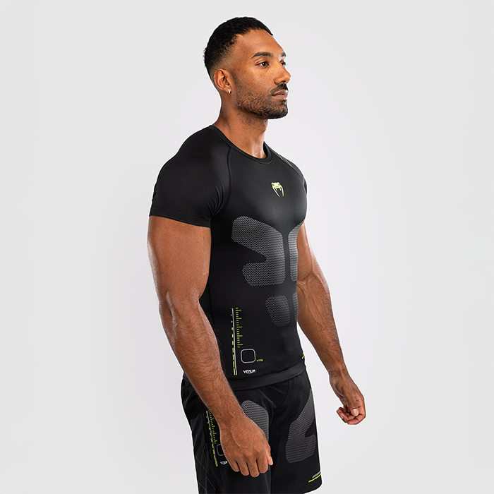 Training Camp 4.0 Rashguard Kortermet Svart Gr&oslash;nn