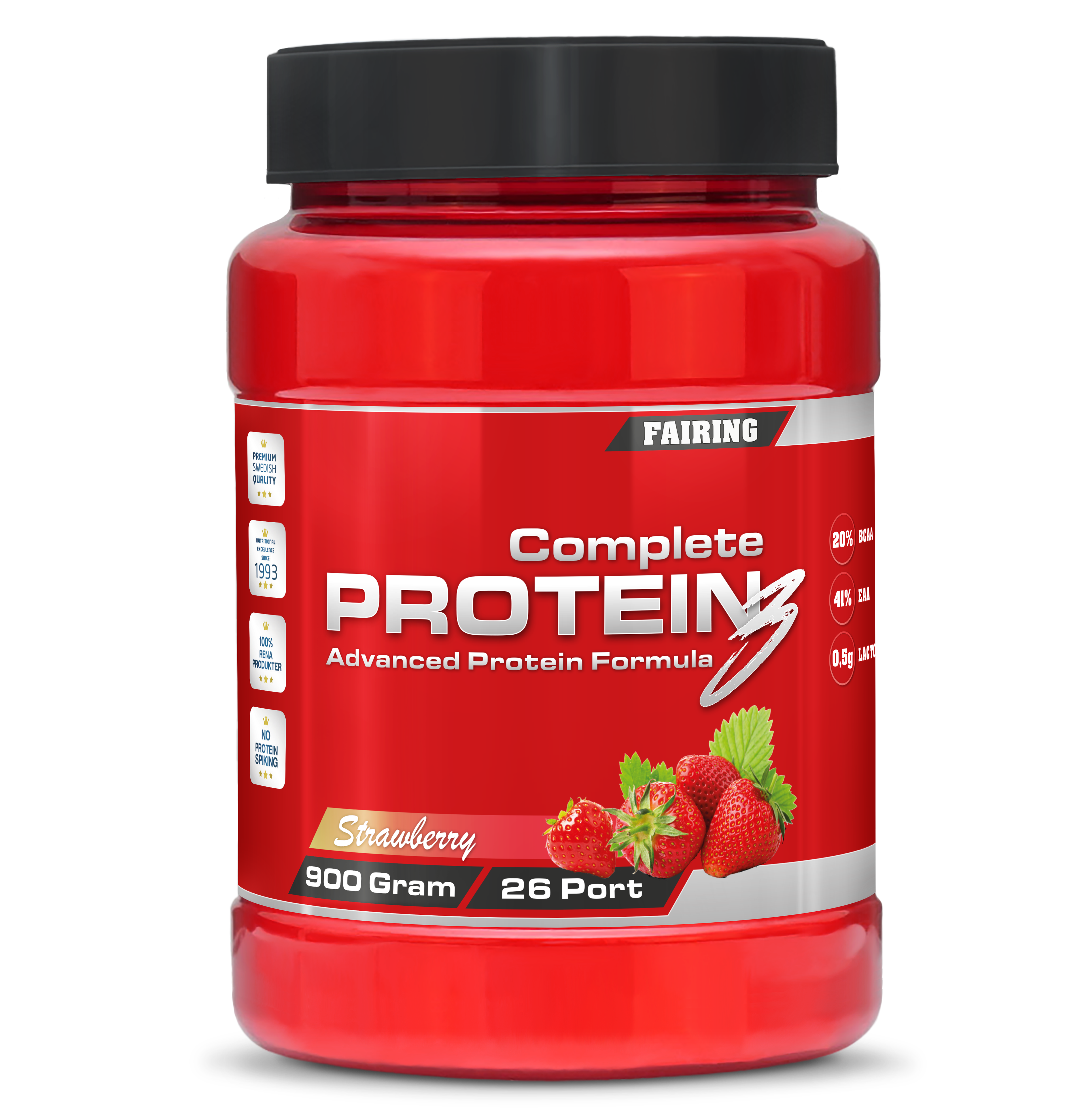Complete Protein 3 Blandeprotein 900 g strawberry