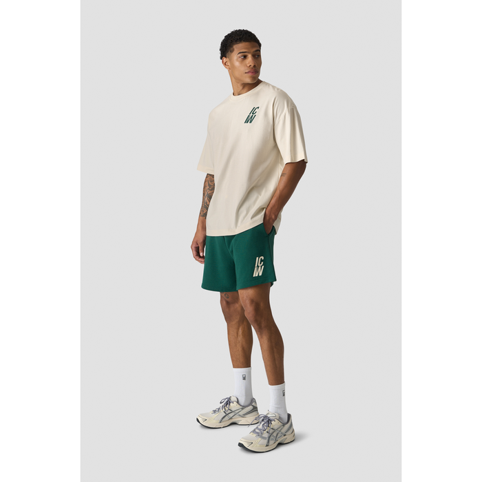 Everyday Oversized T skjorte Print Beige