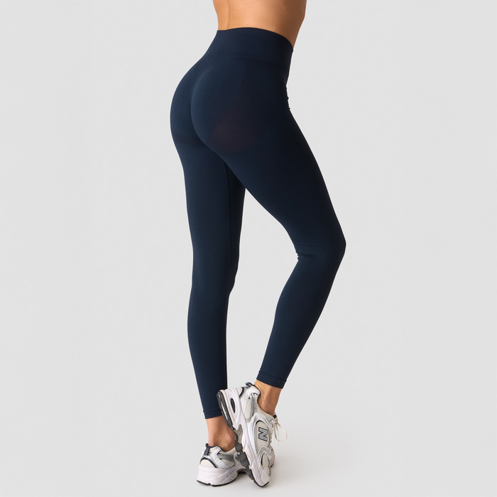 Smooth Seamless Tights M&oslash;rkebl&aring;