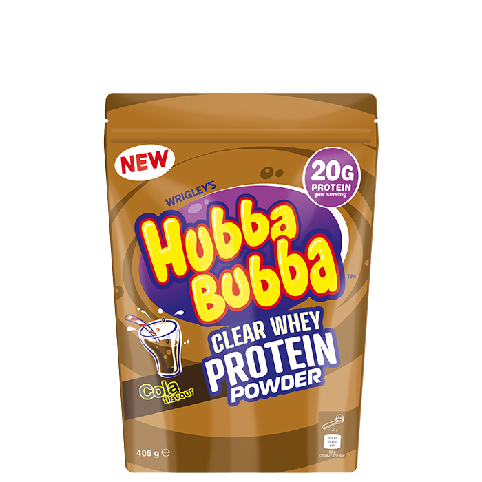 Hubba Bubba Clear Whey Myseprotein 405 g