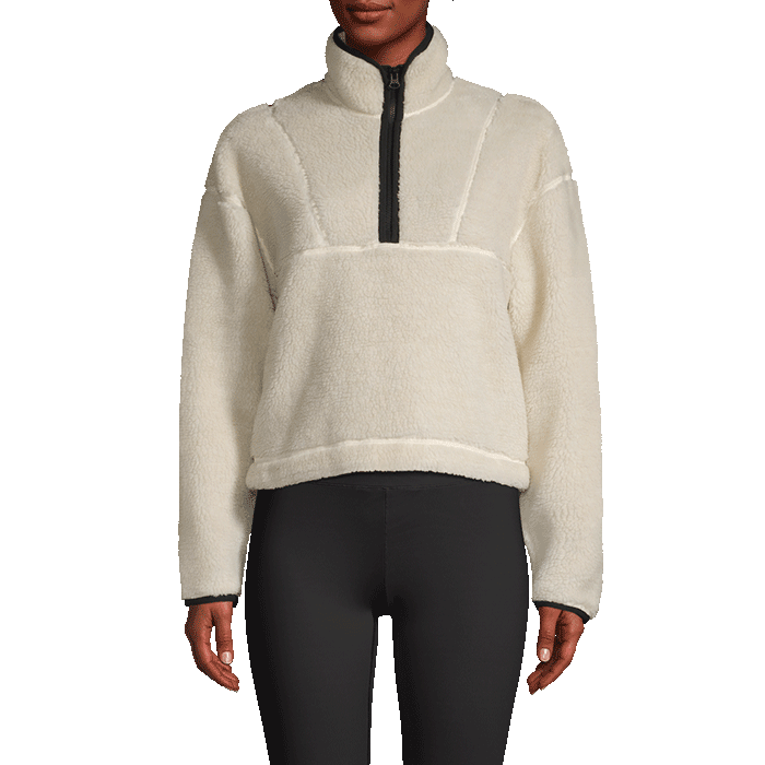 Bilde av Pile Half Zip, Off White