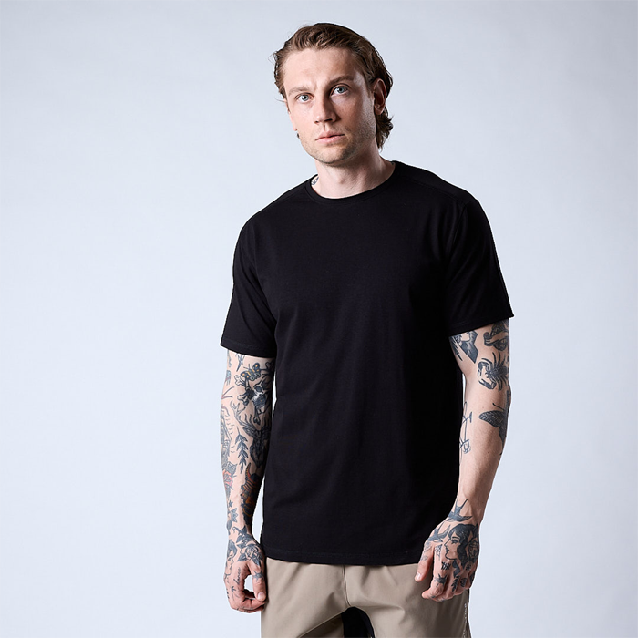 Bamboo T-skjorte Svart