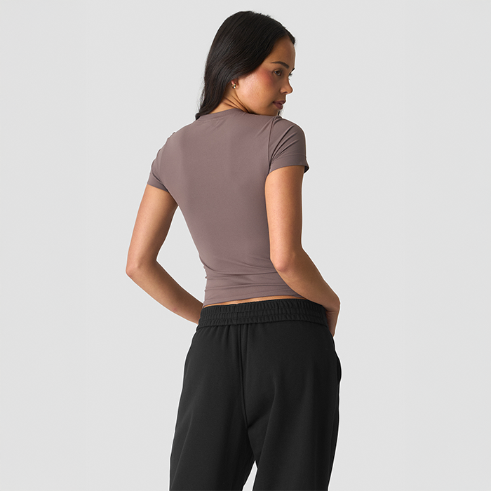 Essence Seamless T-skjorte Brun