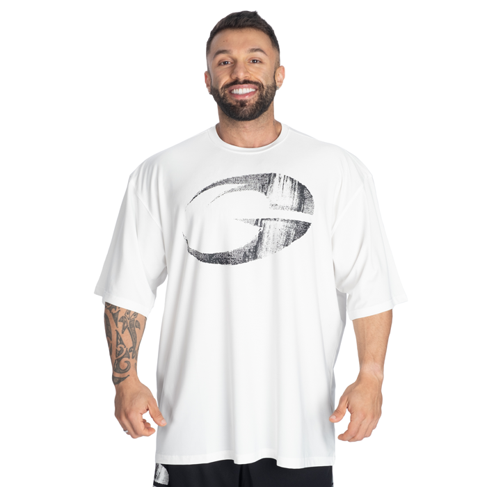 Mesh Iron T-skjorte Hvit