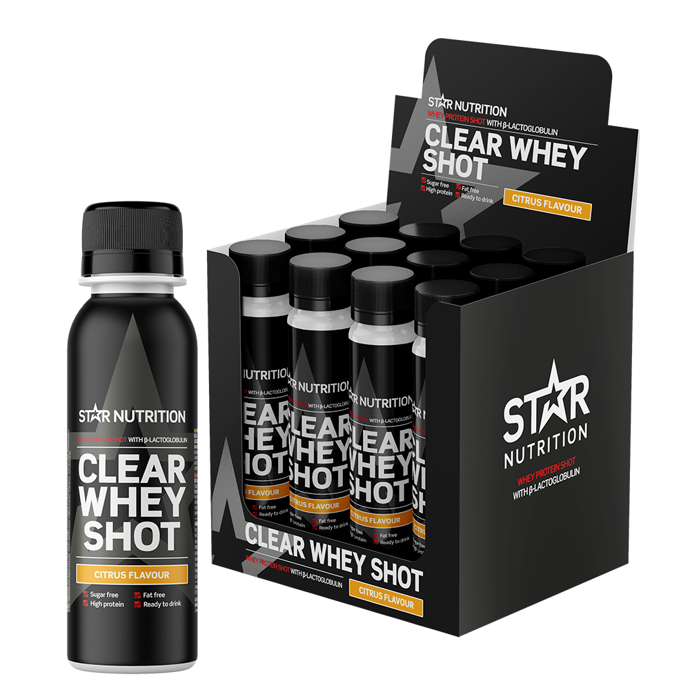 12 x Clear Whey Myseprotein Shot 100 ml