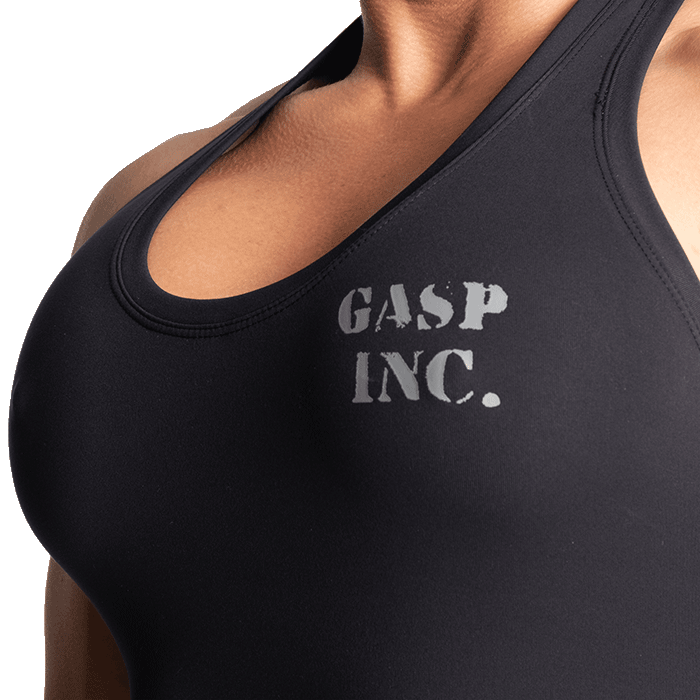 Hardcore Crop T-Back, Black, XS 