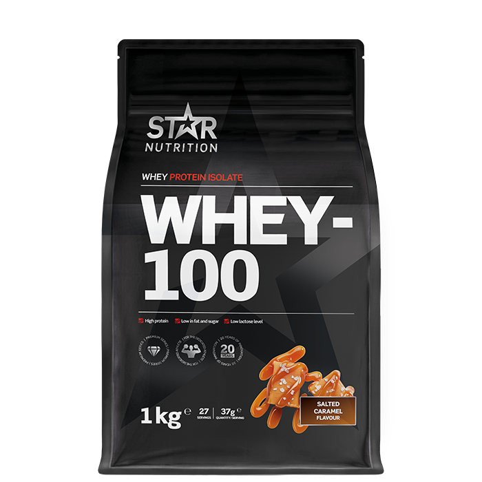 Whey-100 Myseprotein 1 kg vanillapear