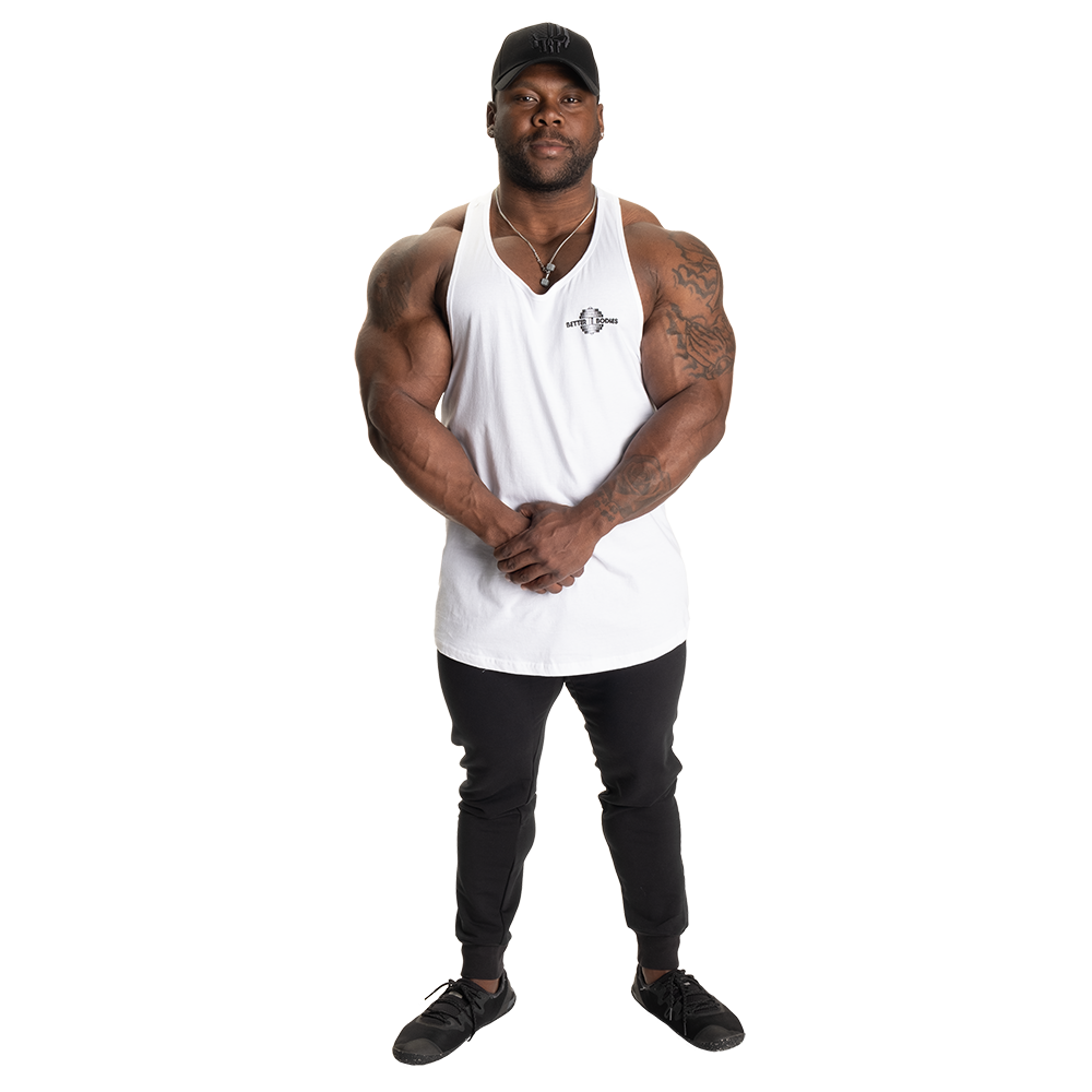 Essential T-back, White V2