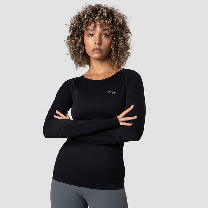 Everyday Seamless LS, Black