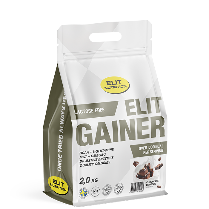 ELIT Gainer Laktosfri 2 kg chocolate_brownie